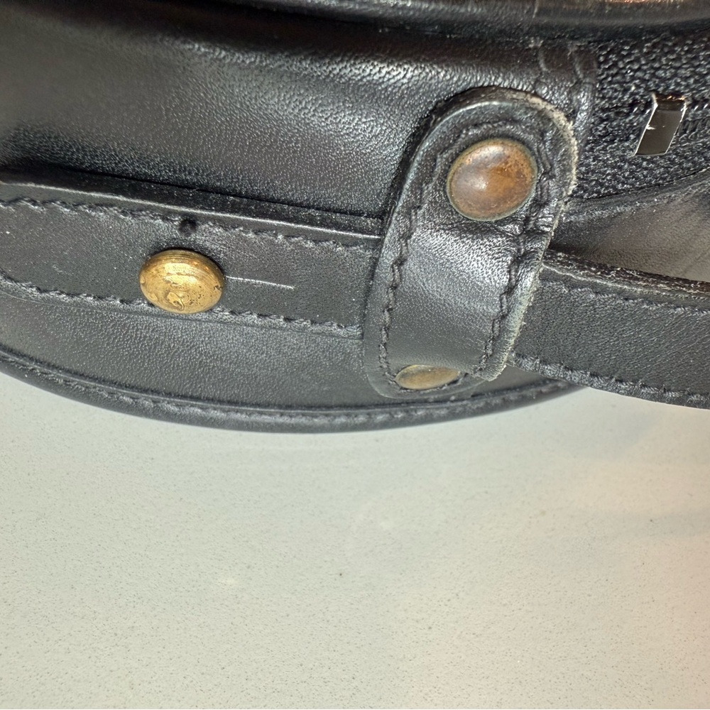 GHURKA- Vintage Oasis Bag 104-Marley Hodgson- Black Crossbody/ Shoulder Bag - Picture 10 of 12